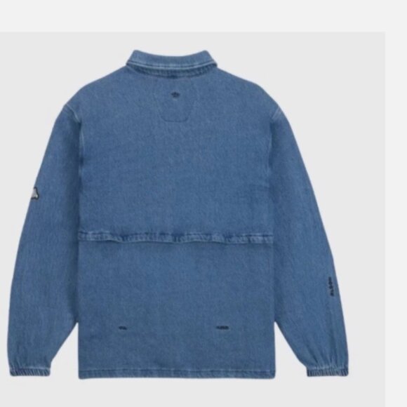 Nike x Drake Nocta Opal Lily Pad Denim Shirt French Blue - Picture 2 of 4